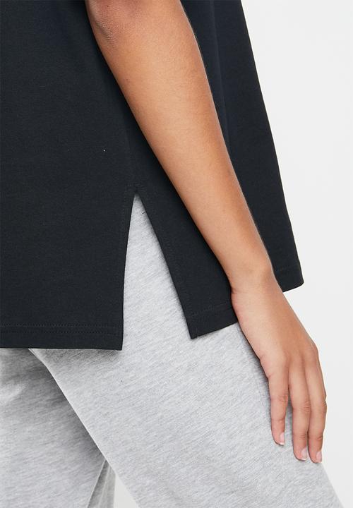 New Balance  - Athletics animal print tee - black