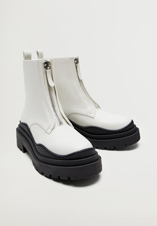 MANGO - Wenzol boot - white