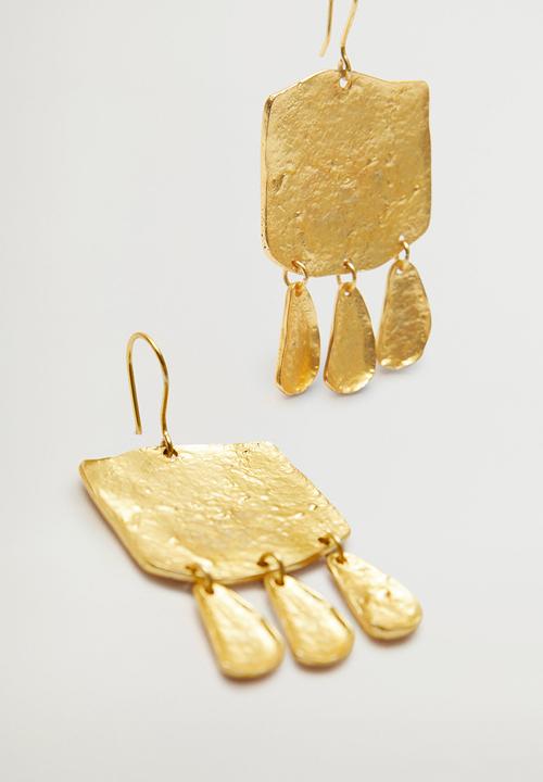 MANGO - Isart earrings  - gold
