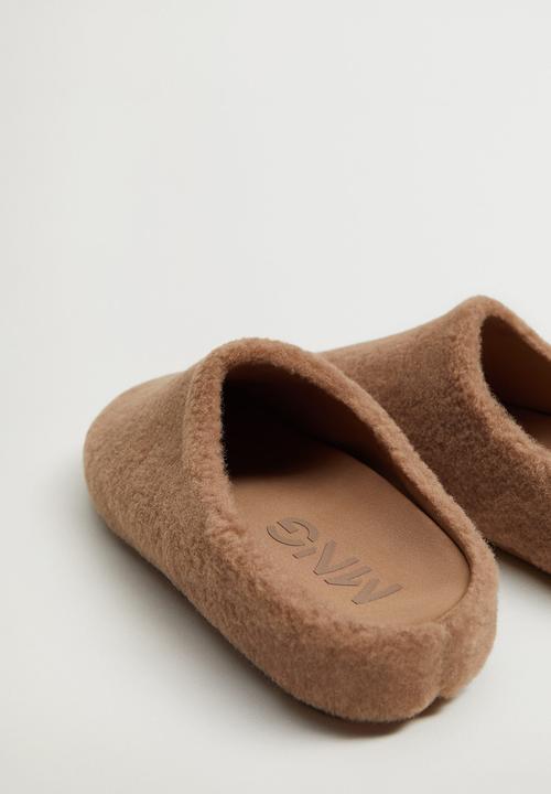 MANGO - Holandes slipper - brown
