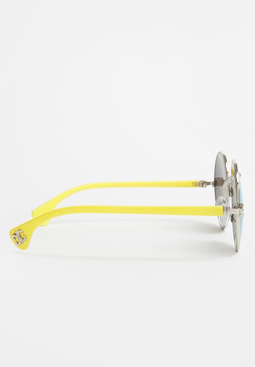 Rebel Republic - Round sunglasses - yellow