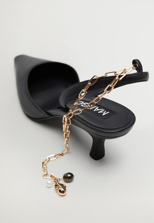 MANGO - Panca heel - black