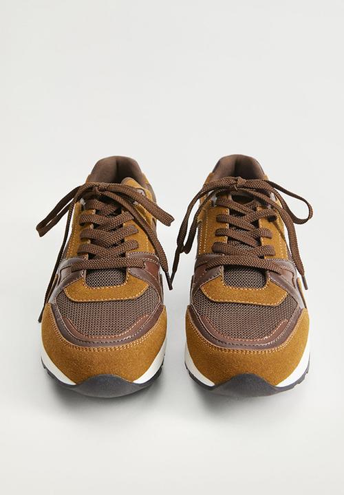 MANGO - Sport shoes runsoft - brown