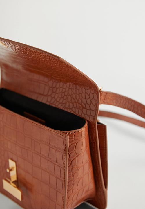 MANGO - Lyon bag - brown
