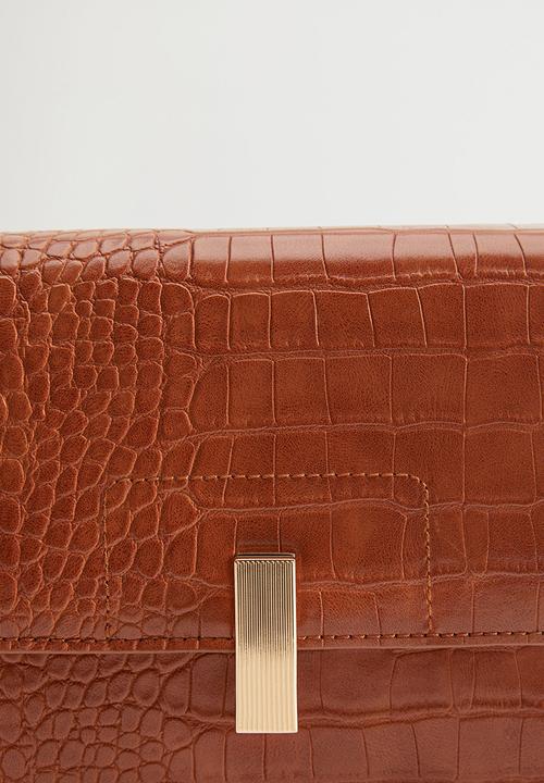 MANGO - Lyon bag - brown