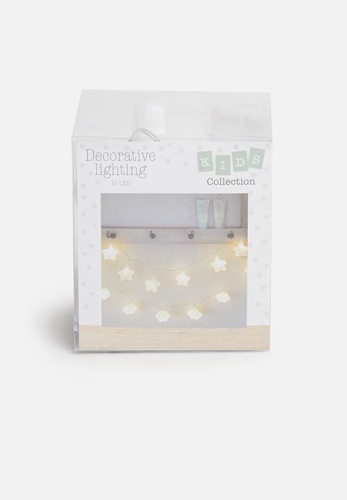 H&S - Star led lights - clear