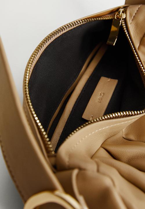 MANGO - Bag nastri - beige