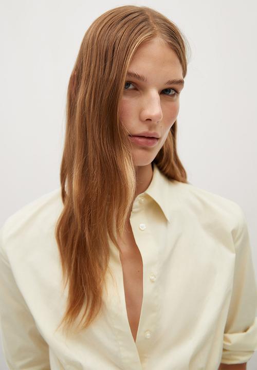 MANGO - Dress mexi-a - neutral