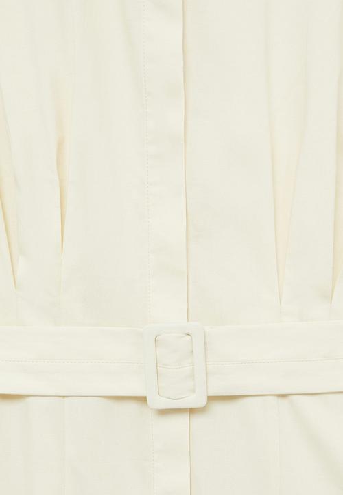 MANGO - Dress mexi-a - neutral