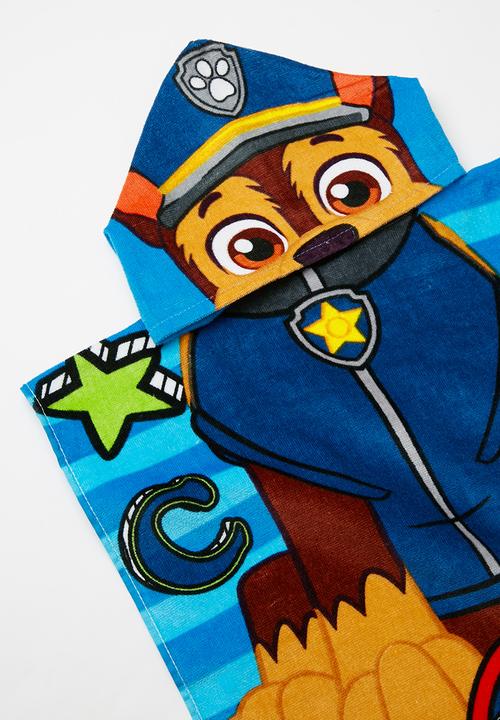 Character Group - Paw Patrol hooded towel - blue