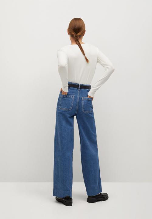 MANGO - T-shirt berta - white