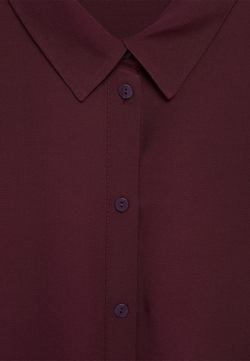 MANGO - Dress leandra - burgundy