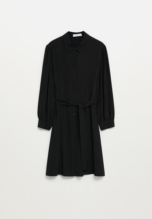 MANGO - Dress leandra - black
