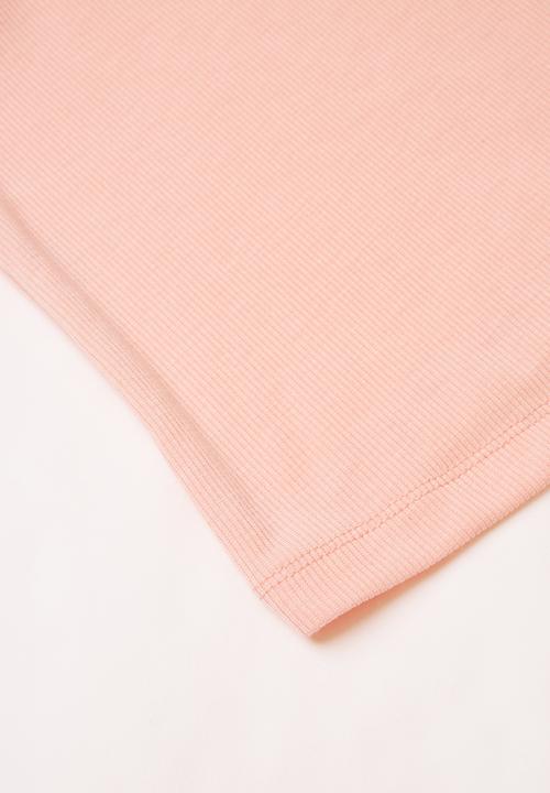 Superbalist Kids - Younger girls flounce sleeve top - pink