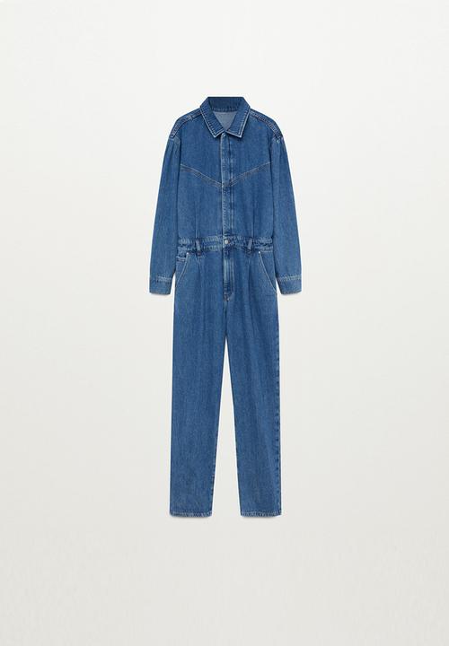 MANGO - One-piece suit denim70 - blue