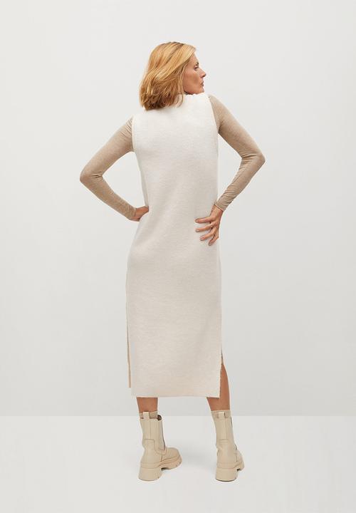 MANGO - Dress tommy - light beige