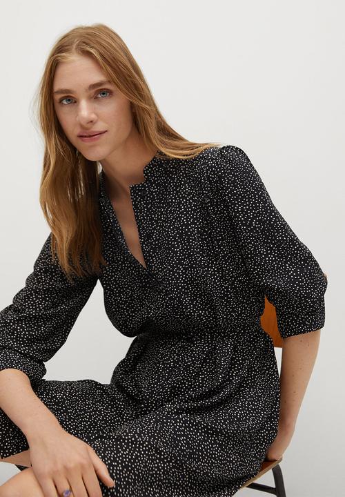 MANGO - Dress bonaire - black