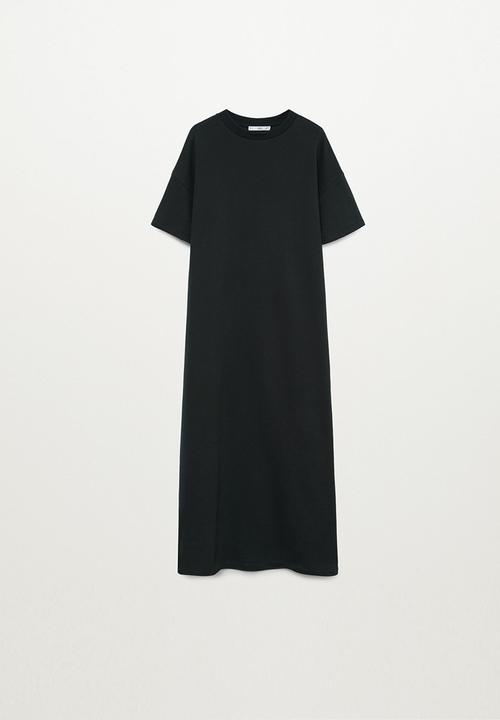 MANGO - Dress mad-a - charcoal