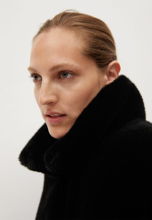 MANGO - Coat chillyn - black