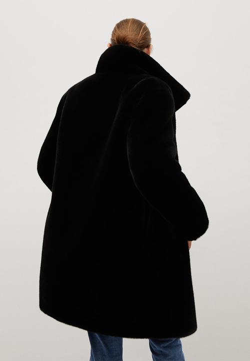 MANGO - Coat chillyn - black
