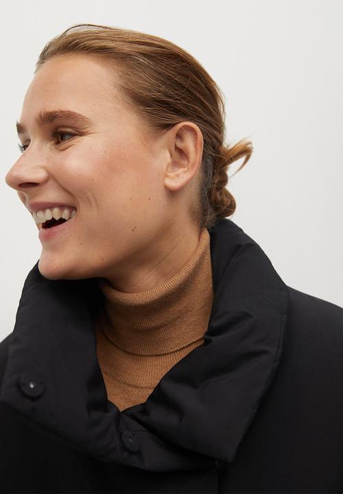 MANGO - Anorak nata - black