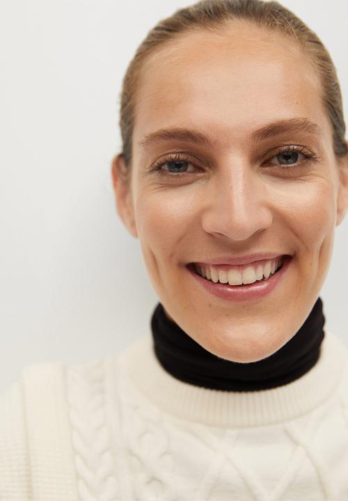 MANGO - Sweater overall - neutral 