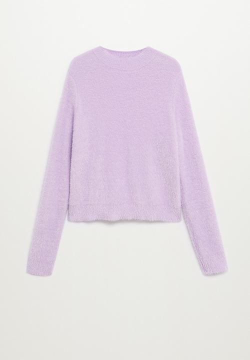 MANGO - Sweater copo - pastel purple
