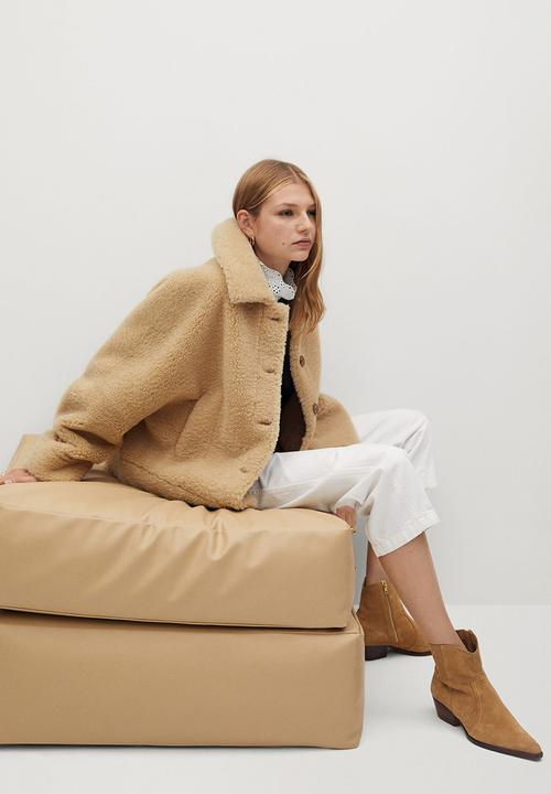 MANGO - Jacket peru - light beige