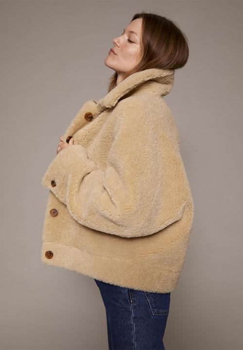 MANGO - Jacket peru - light beige