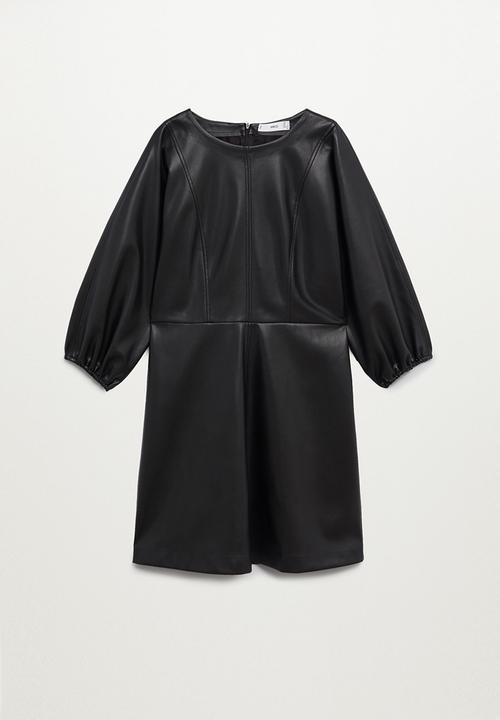 MANGO - Dress drake - black