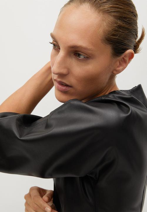 MANGO - Dress drake - black
