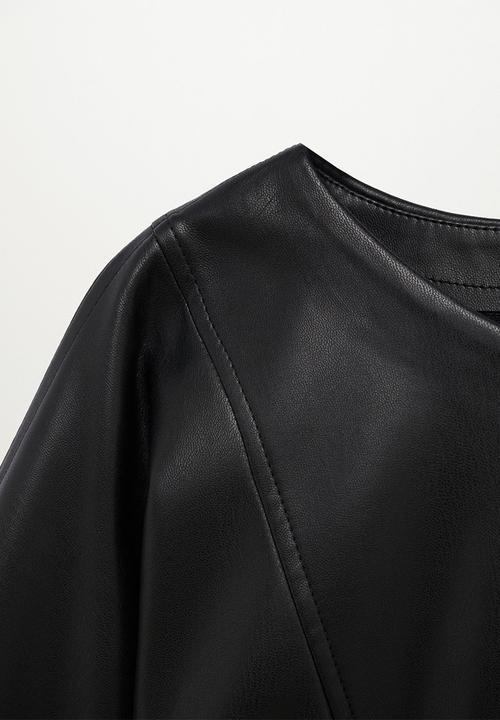 MANGO - Dress drake - black