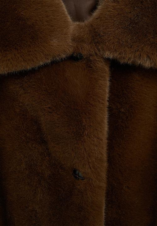 MANGO - Jacket wood - brown