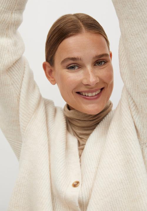 MANGO - Cardigan picky - light beige