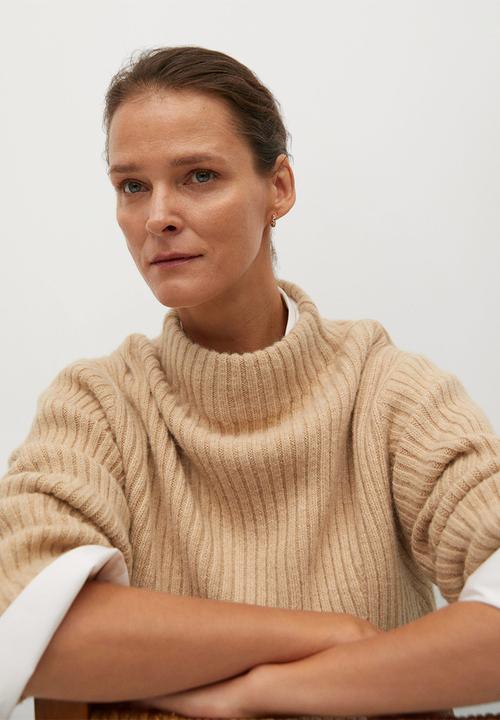 MANGO - Sweater lemar - beige 