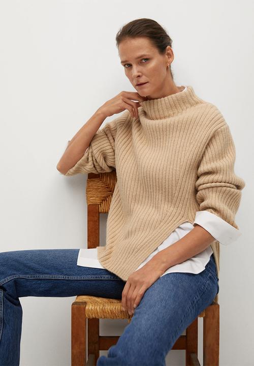 MANGO - Sweater lemar - beige 