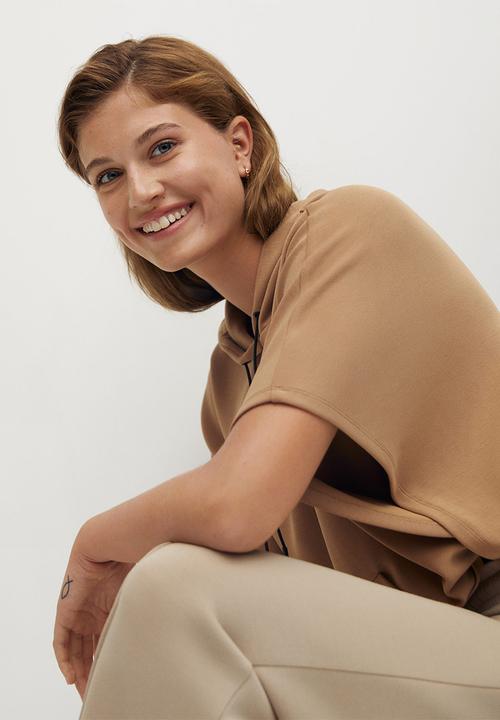 MANGO - Sweatshirt sport - brown