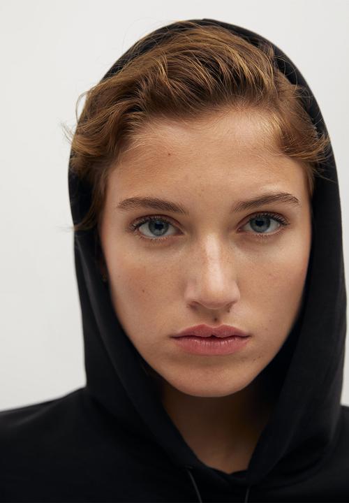 MANGO - Sweatshirt sport - black
