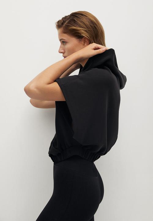 MANGO - Sweatshirt sport - black