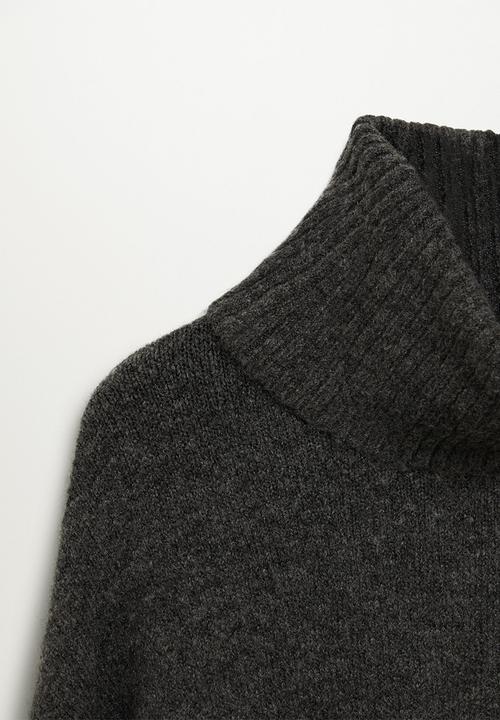 MANGO - Dress taldora - dark grey