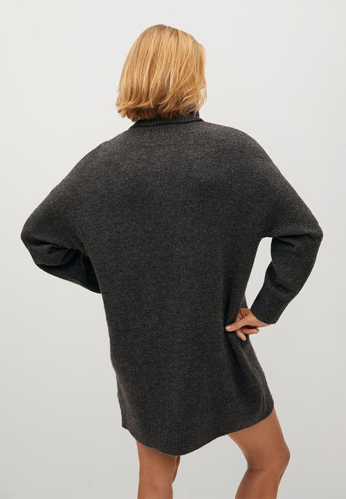 MANGO - Dress taldora - dark grey