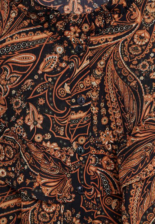 MANGO - Blouse oslo - brown