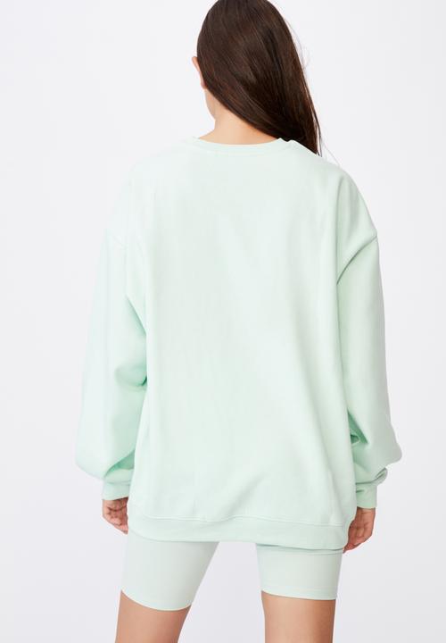 Factorie - Os graphic crew - celadon/athleisure club