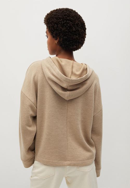 MANGO - Sweatshirt maxime - beige