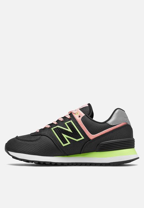 New Balance  - 574v2 - black/pink 