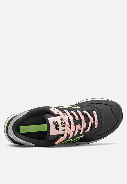 New Balance  - 574v2 - black/pink 