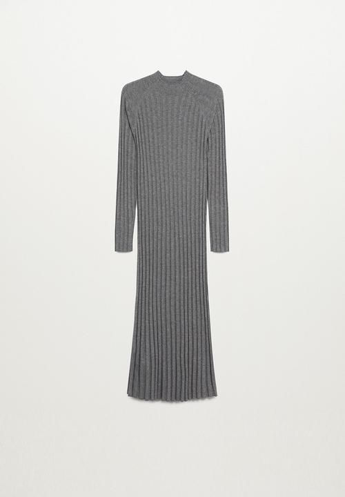 MANGO - Dress flurry - grey