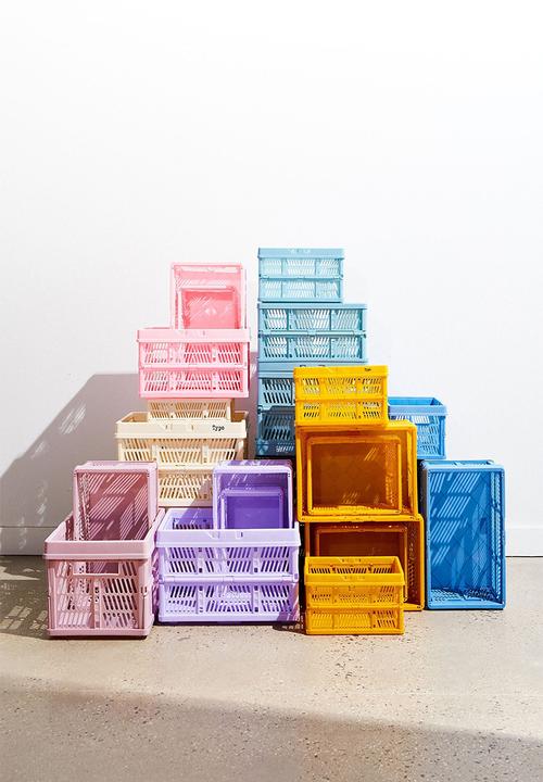 Typo - Small foldable storage - purple 