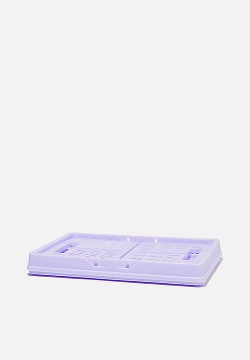 Typo - Small foldable storage - purple 