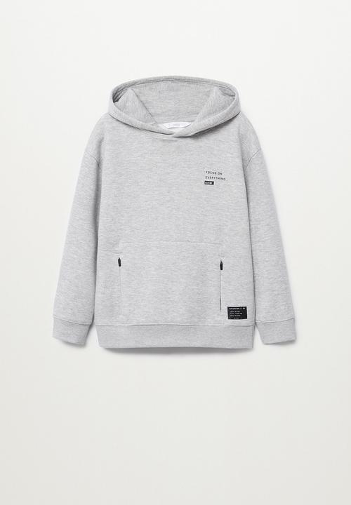 MANGO - Micheal sweatshirt - grey